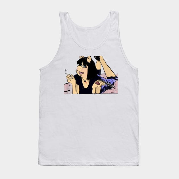 Puppet Fiction Tank Top by WarceloWendes